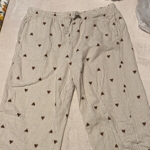 GAP Women’s pajama pants with brown bears